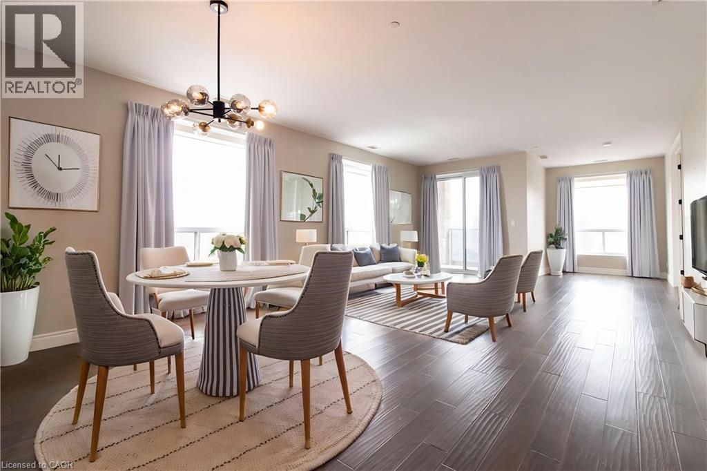 Virtually Staged Dining Room.