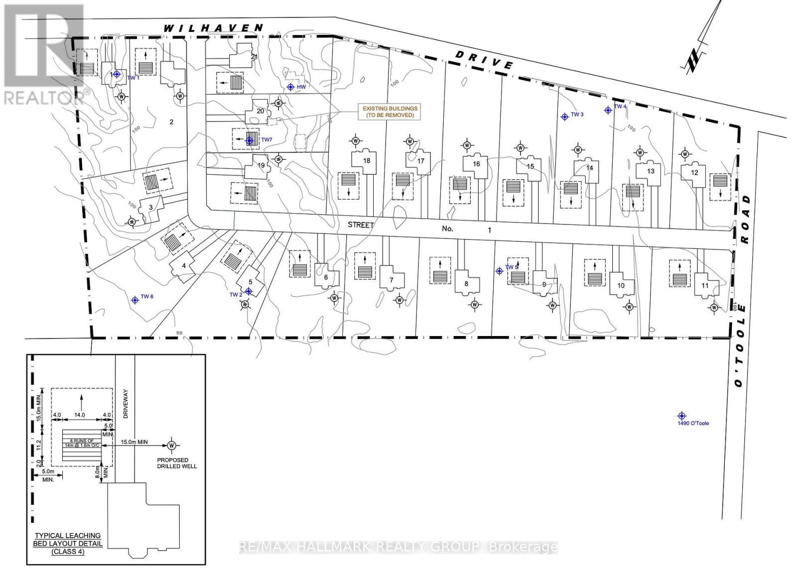 Proposed Subdivision Site Plan