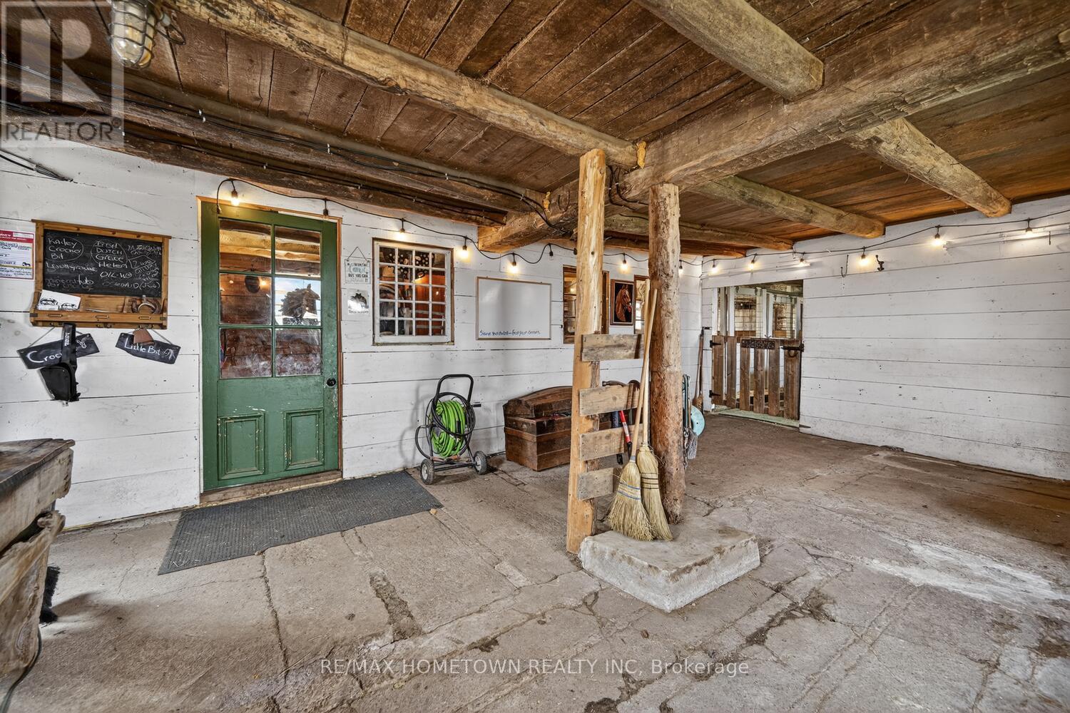 Barn entrance