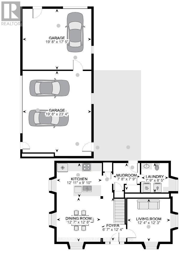 Main Level Imperial Floor Plan