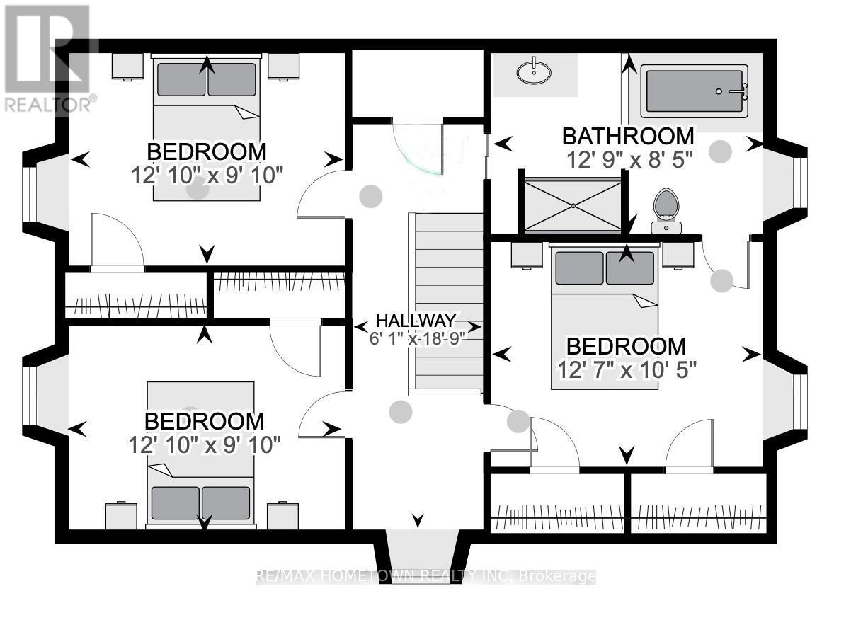 Upper Level Imperial Floor Plan