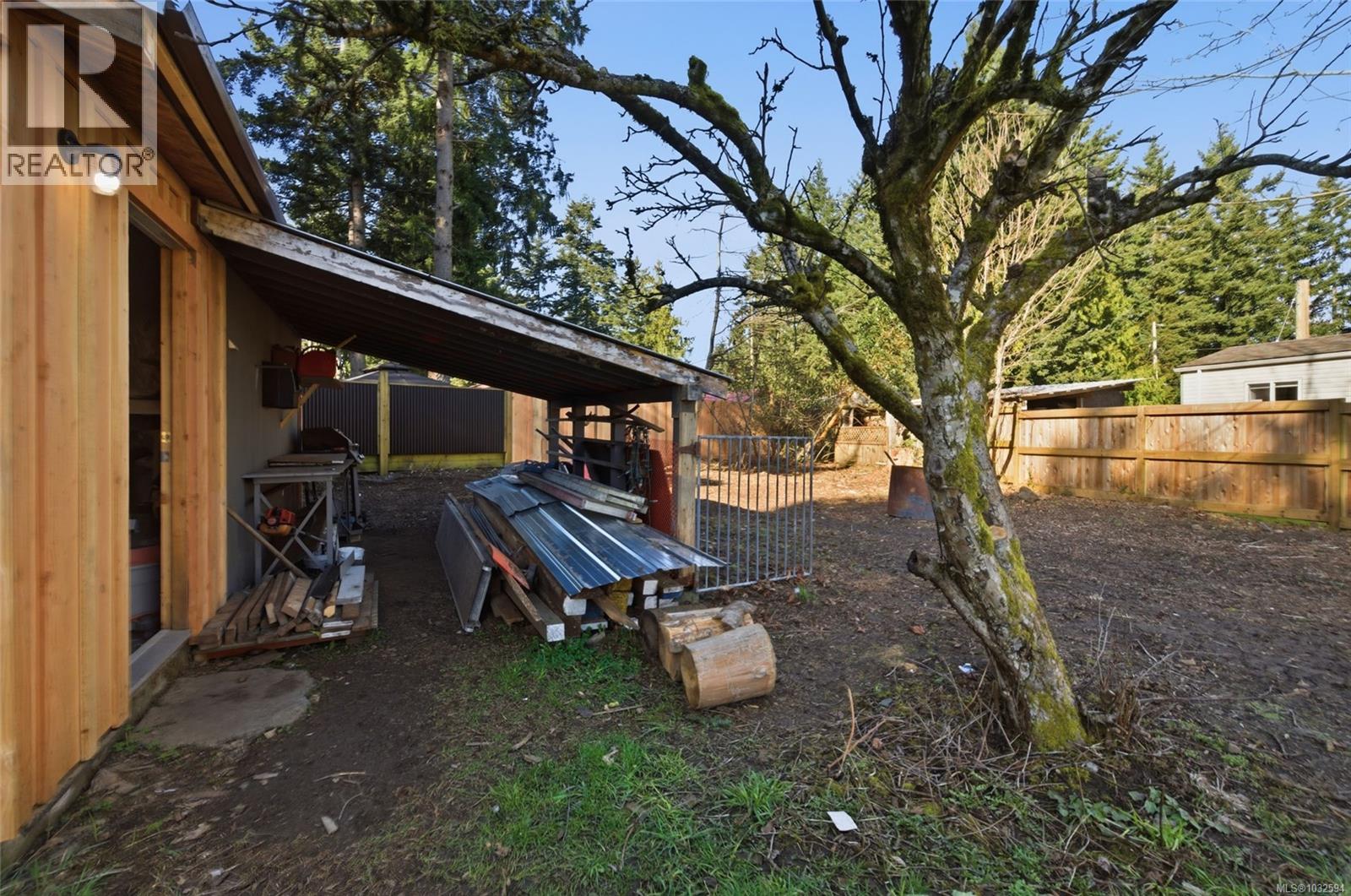 Covered area for storage
