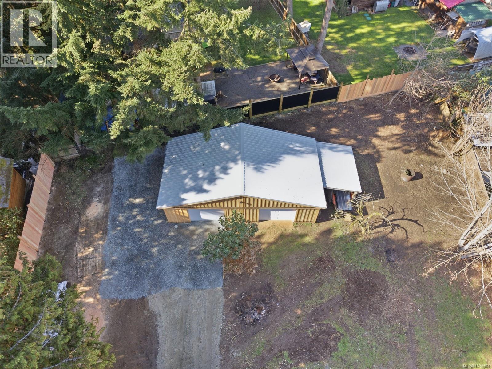 view from above of shop
