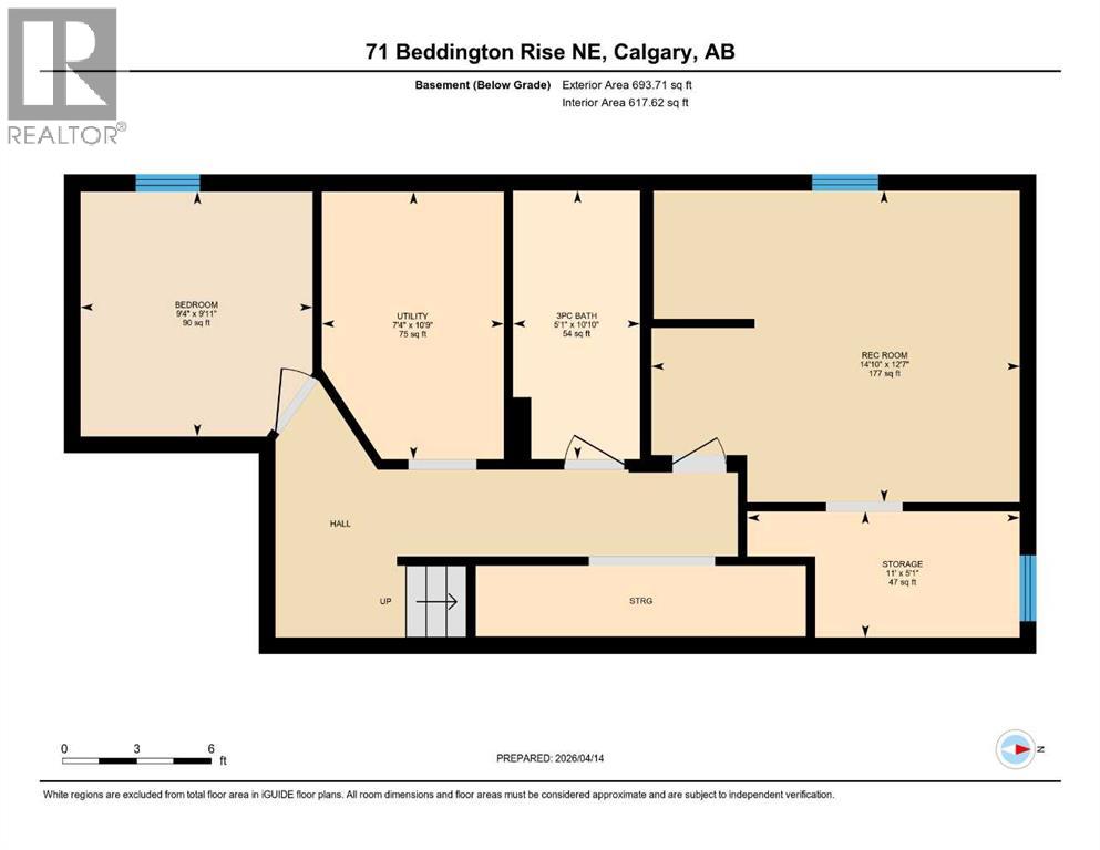 Single Family House for Sale in  Beddington Rise NE Beddington Heights Calgary 