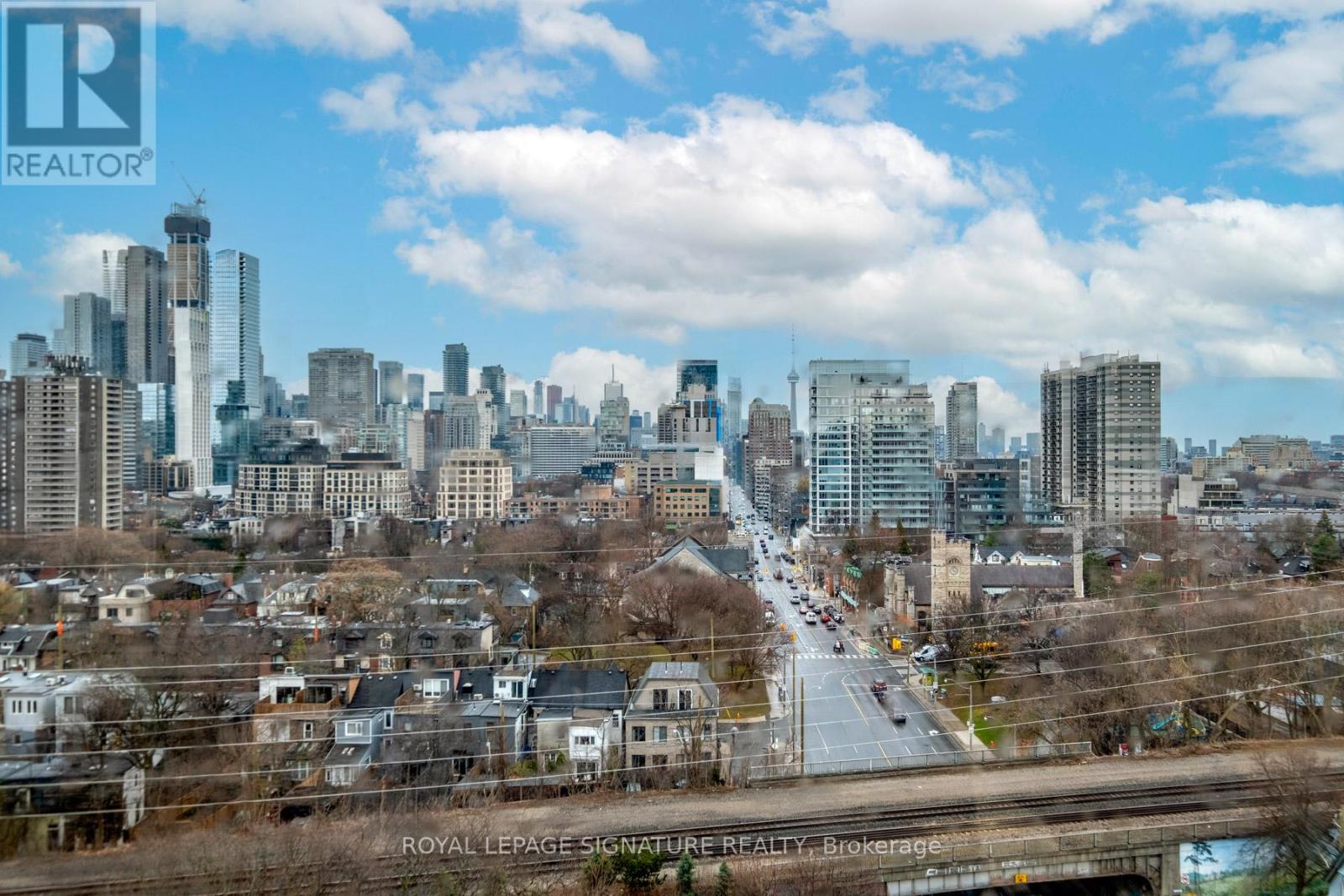 Downtown view from terrace
