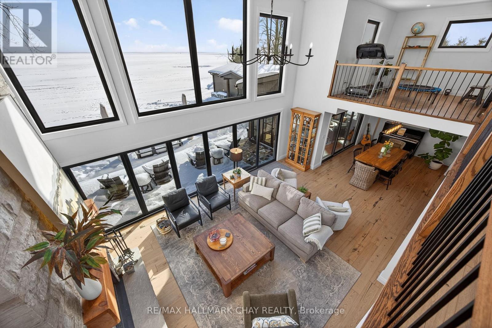 View from upstairs