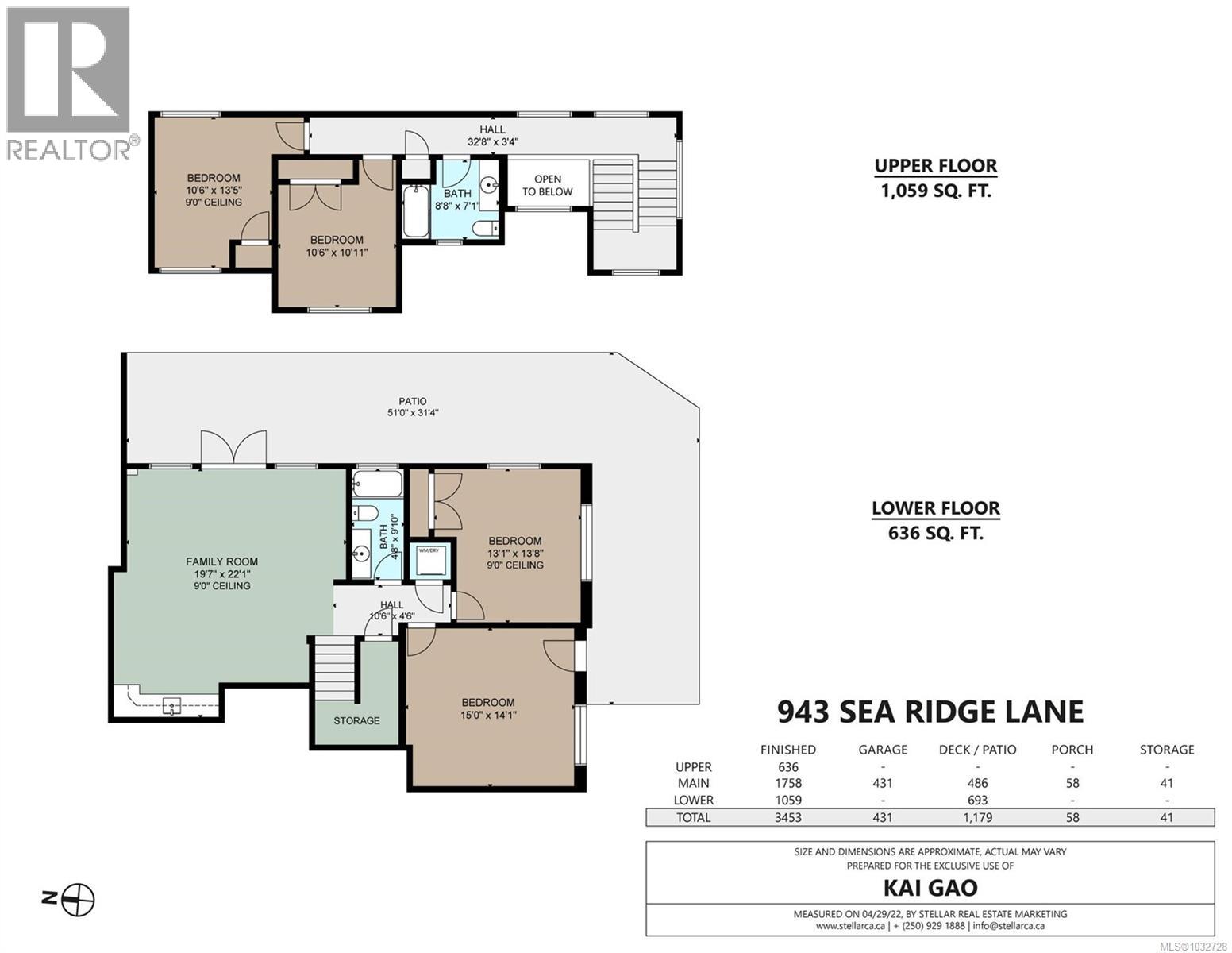  943 Sea ridge Lane, Saanich