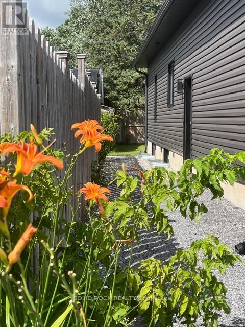 Private side entrance