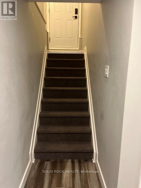 Entrance stairs [Photo prior to current tenant]