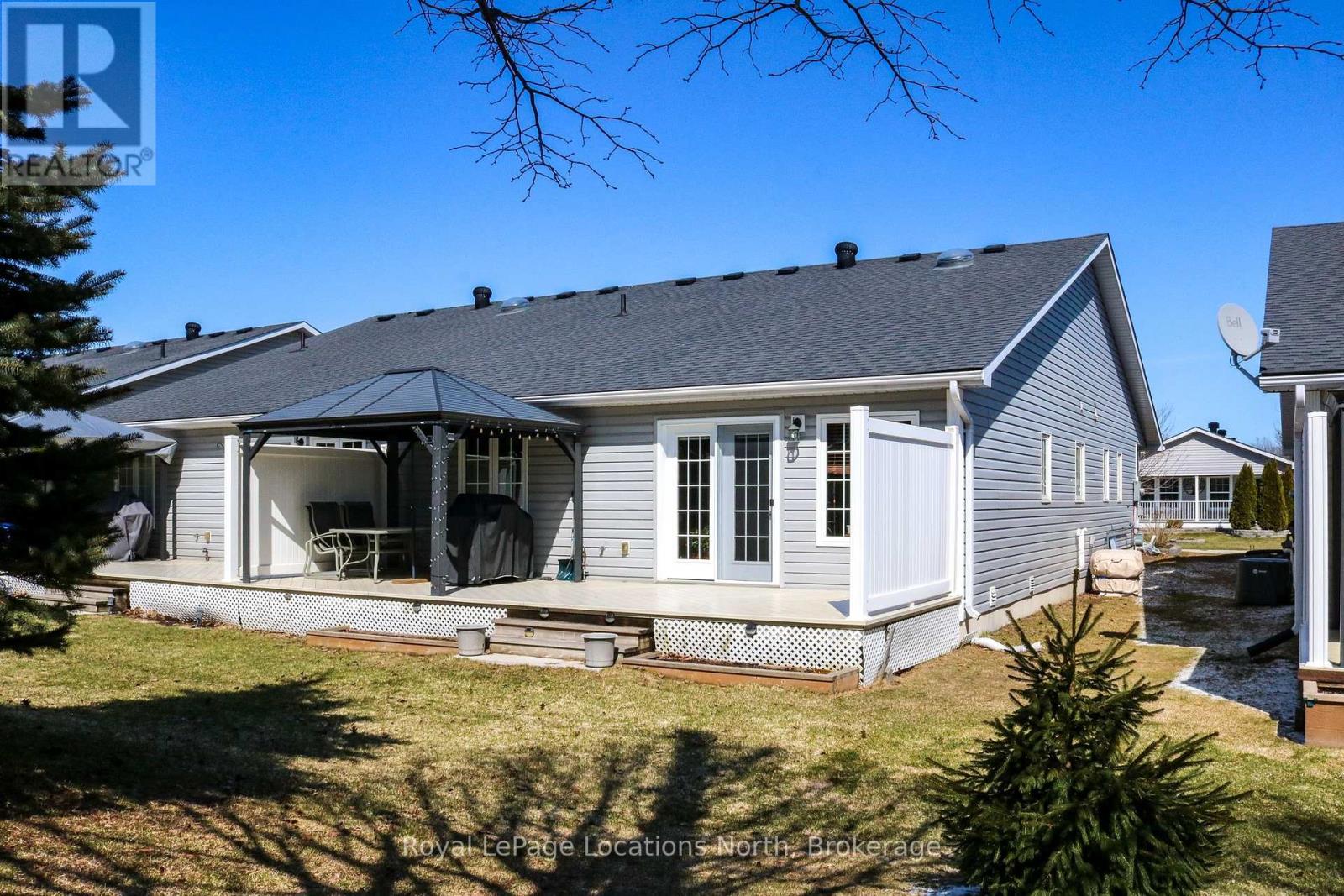 Private Deck at Rear of this Semi-Detached Home