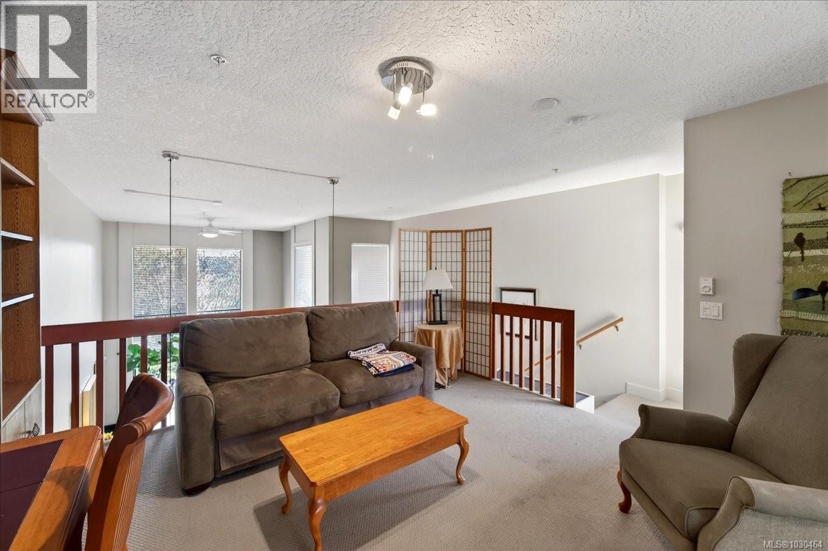 Open loft primary bedroom or living area