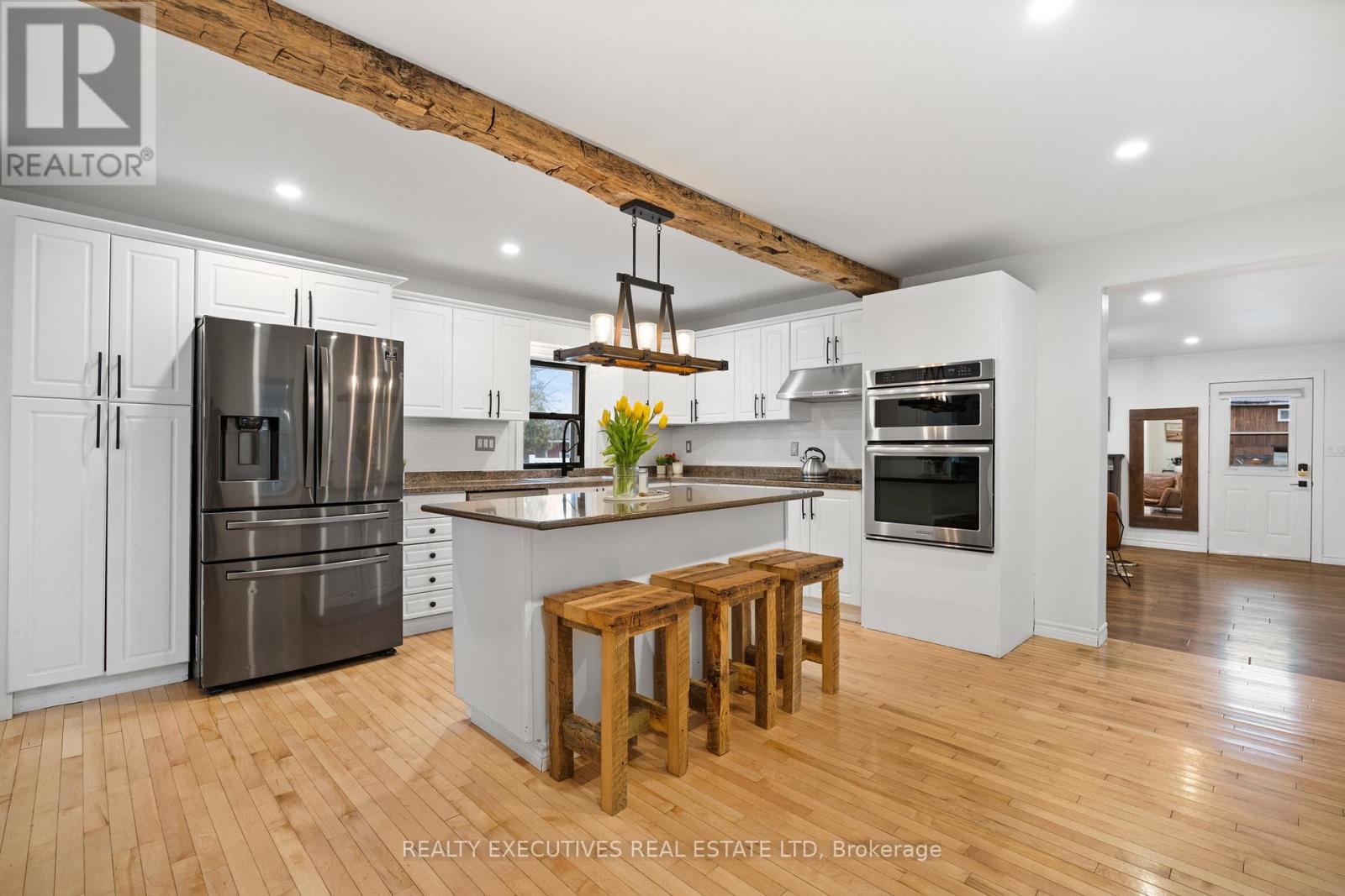 Modern Kitchen with Rustic details