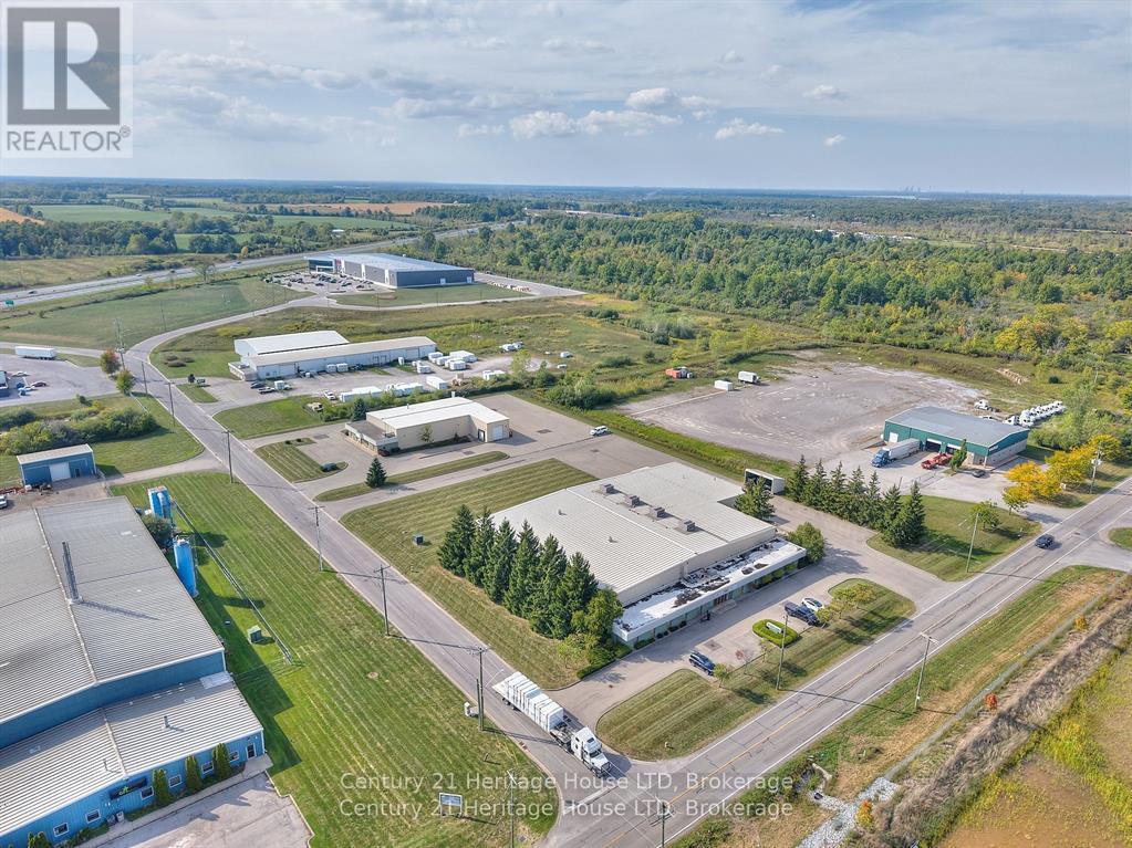 Industrial park - truck stop along QEW is nearby