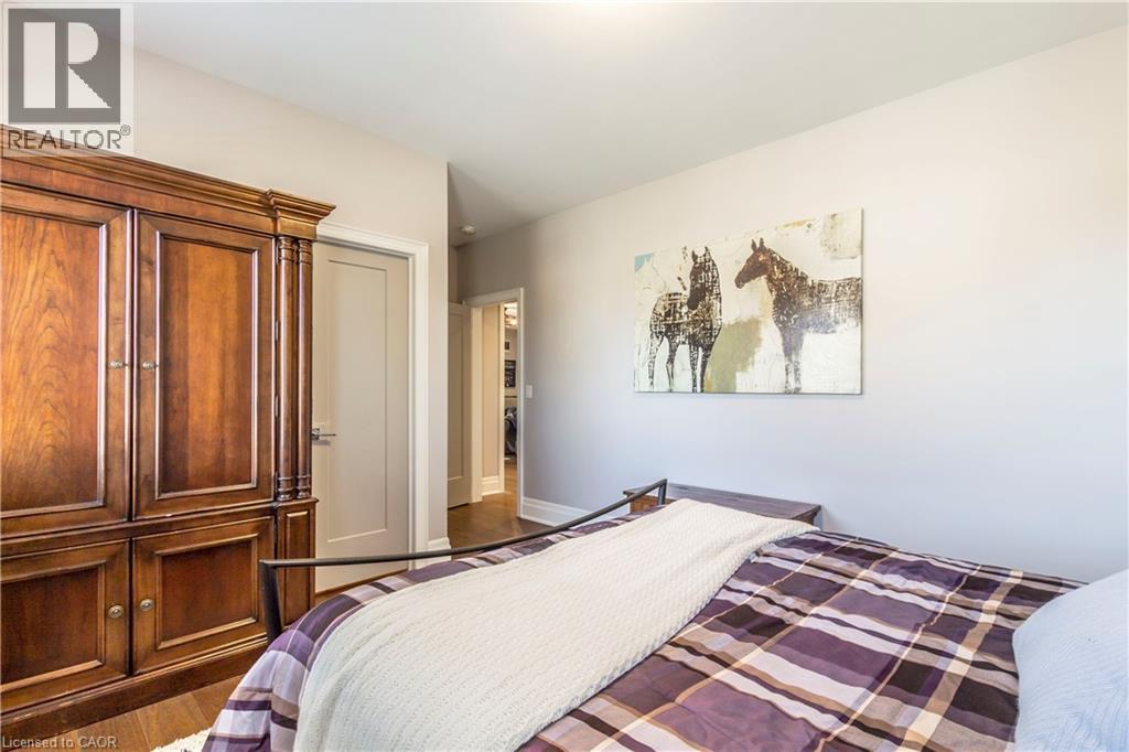 Bedroom featuring wood finished floors