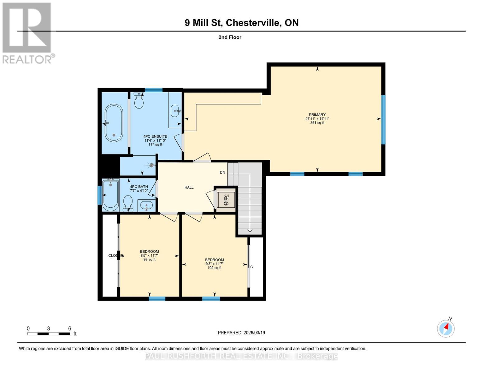 iGuide Floor Plan-Second Level