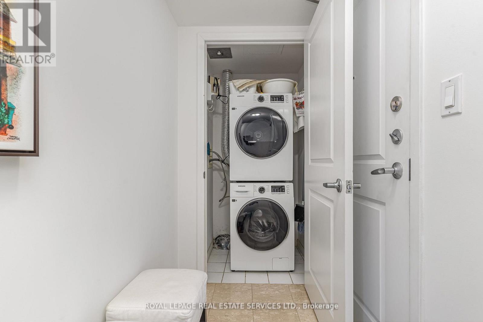 Washer & Dryer Off Foyer