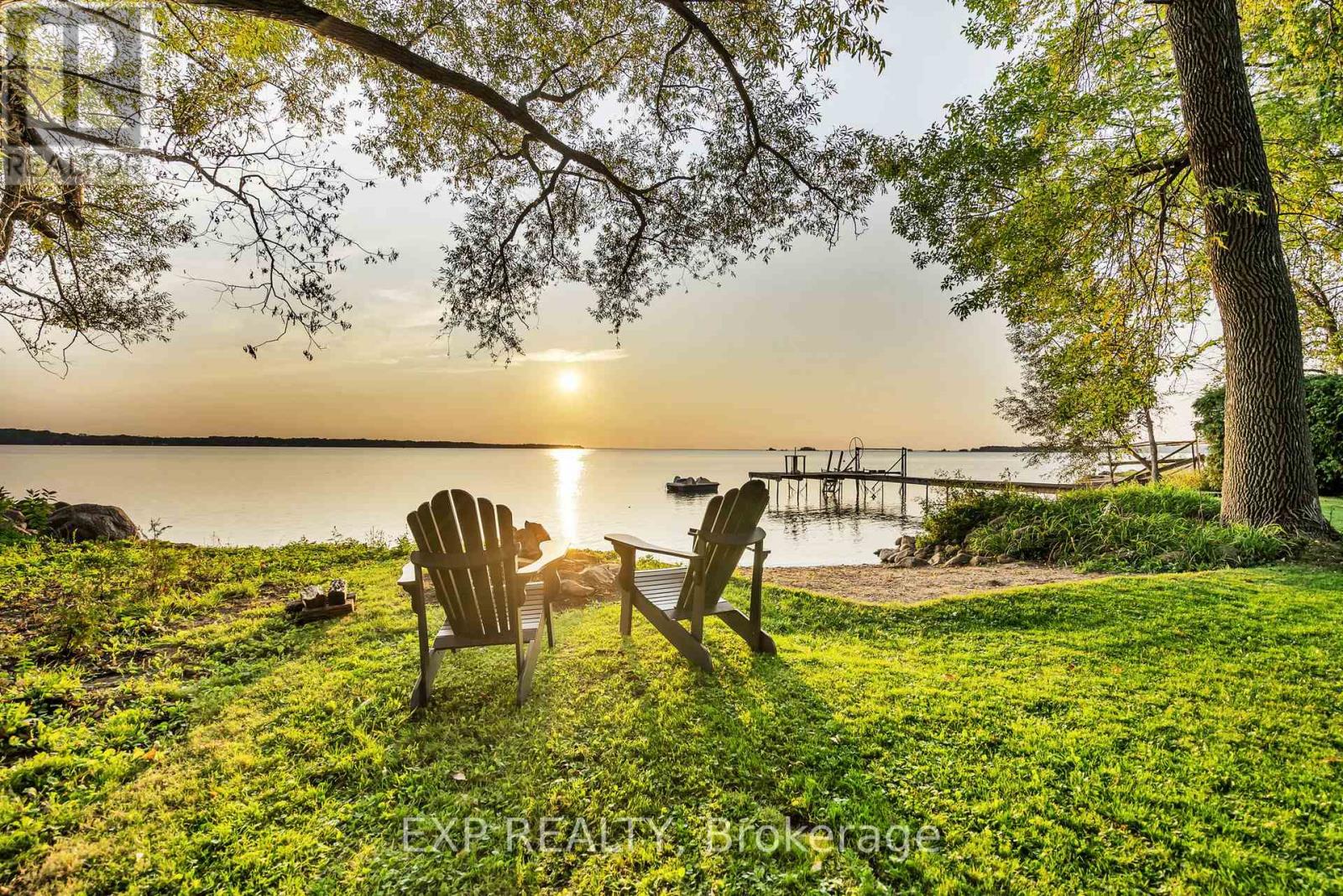 Firepit with natural beach