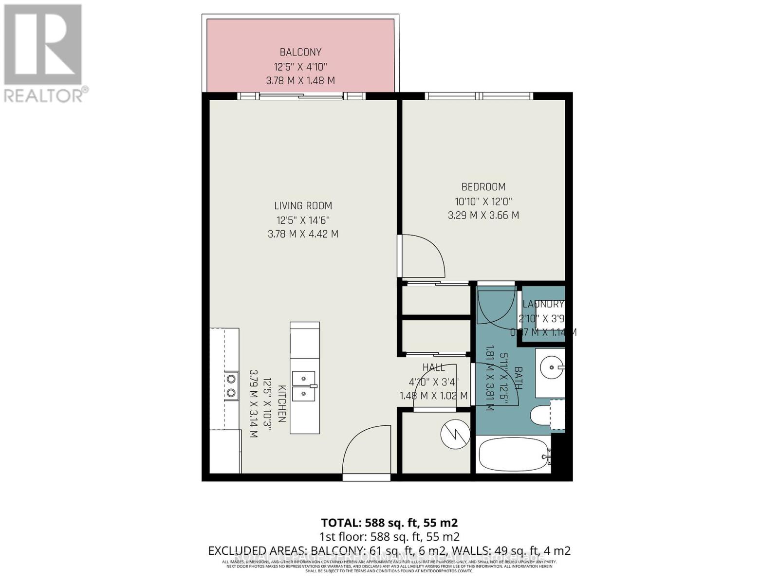 1 Bed, 1 Bath Apartment for Sale in Ottawa – 403 – 120 MONTBLANC PRIVATE, Ottawa – MLS# X13019556 - Image 23