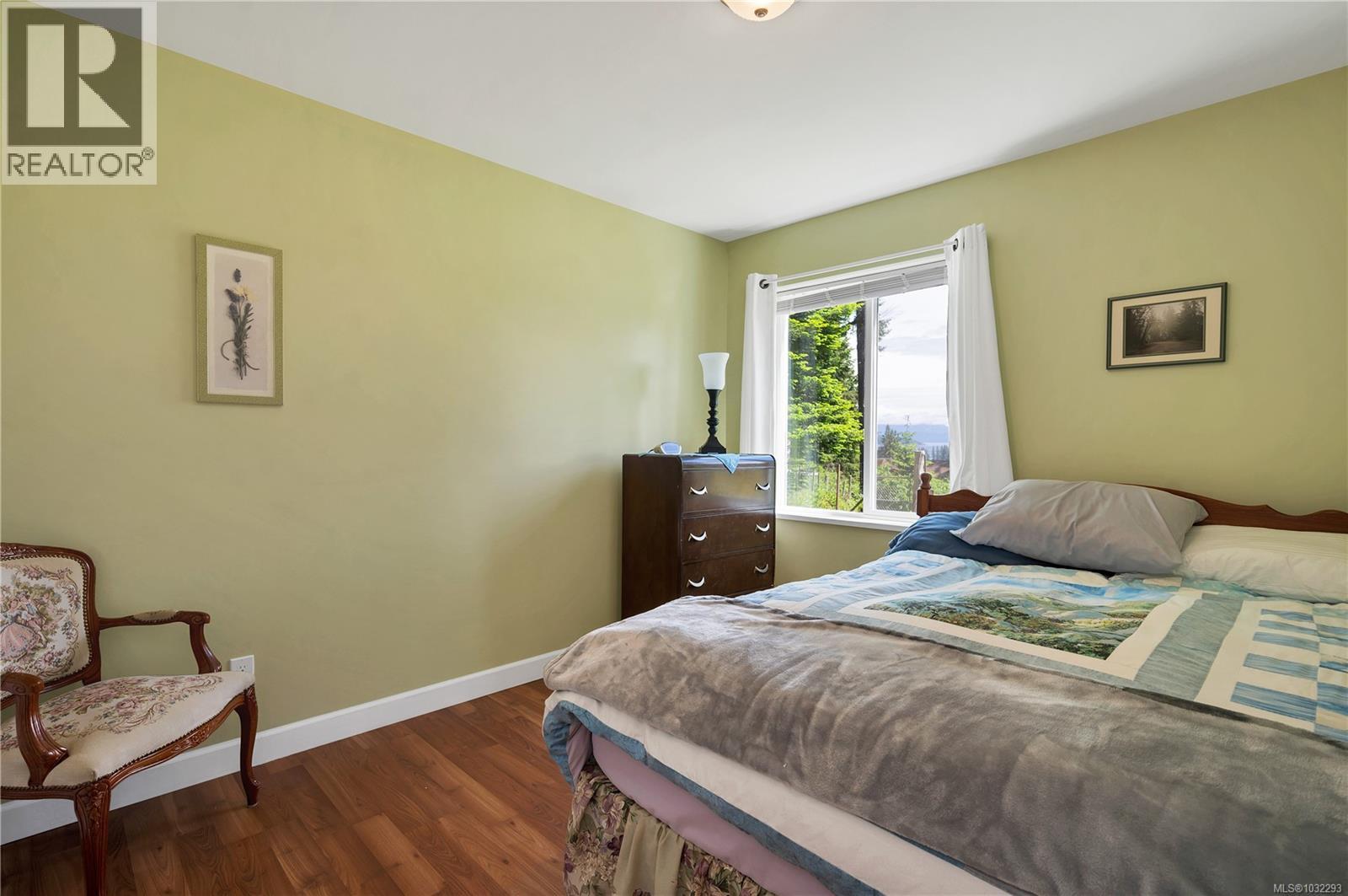 second bedroom, on the lower floor