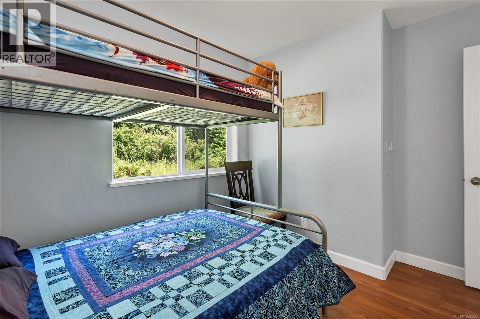 third bedroom, on lower floor