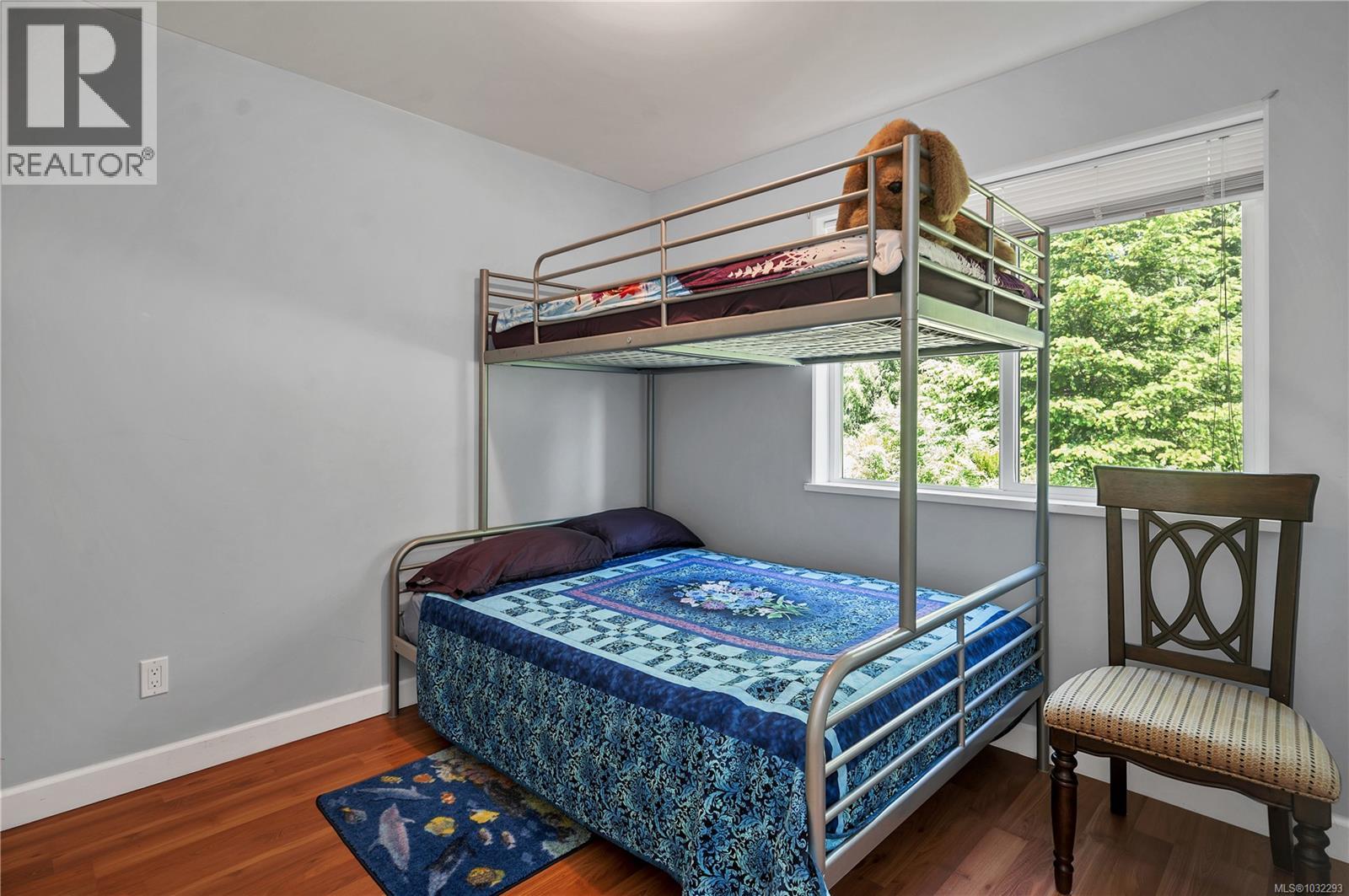 third bedroom, on lower floor