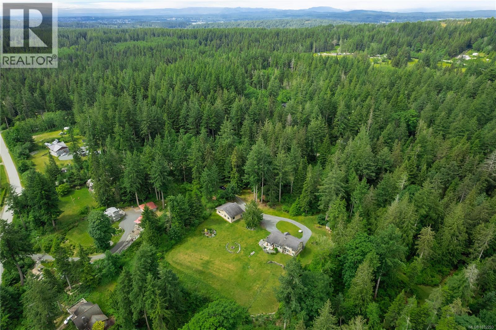 aerial views of property facing south west