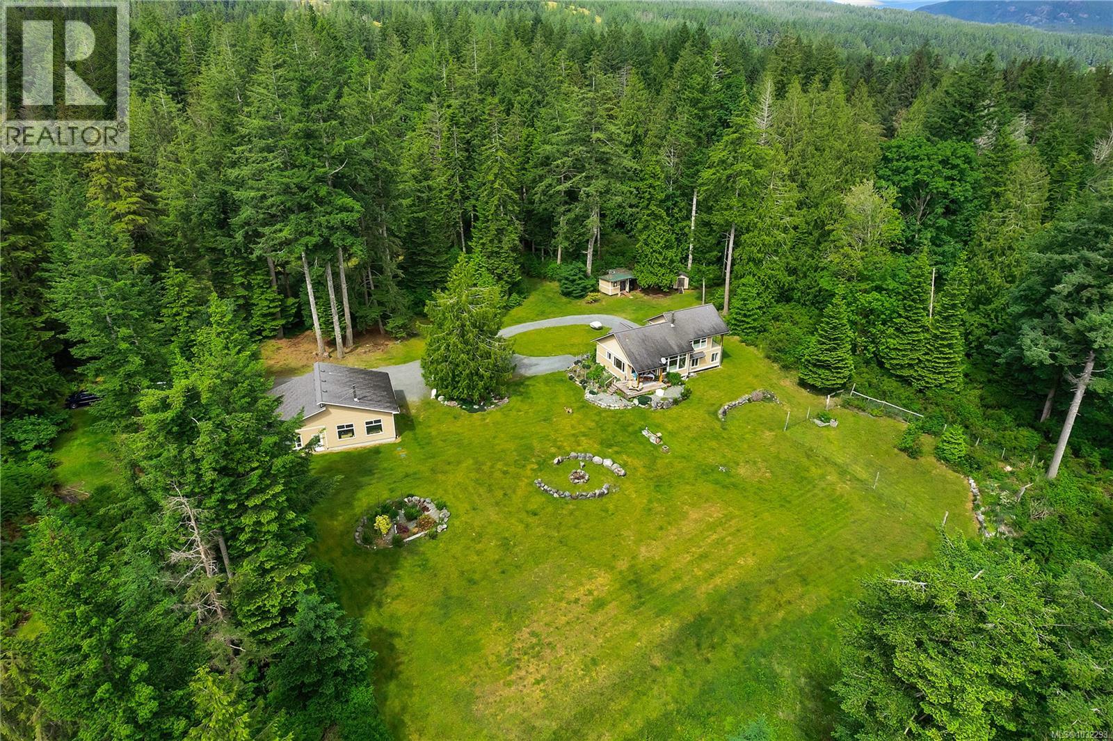 aerial views of property