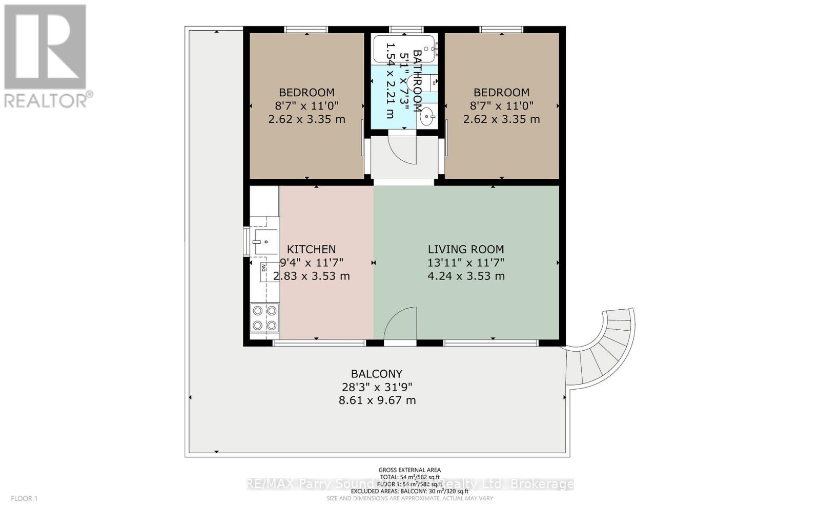 Convenient floor plans