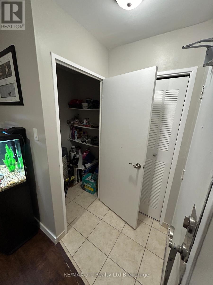 Large storage closet at front door and closet