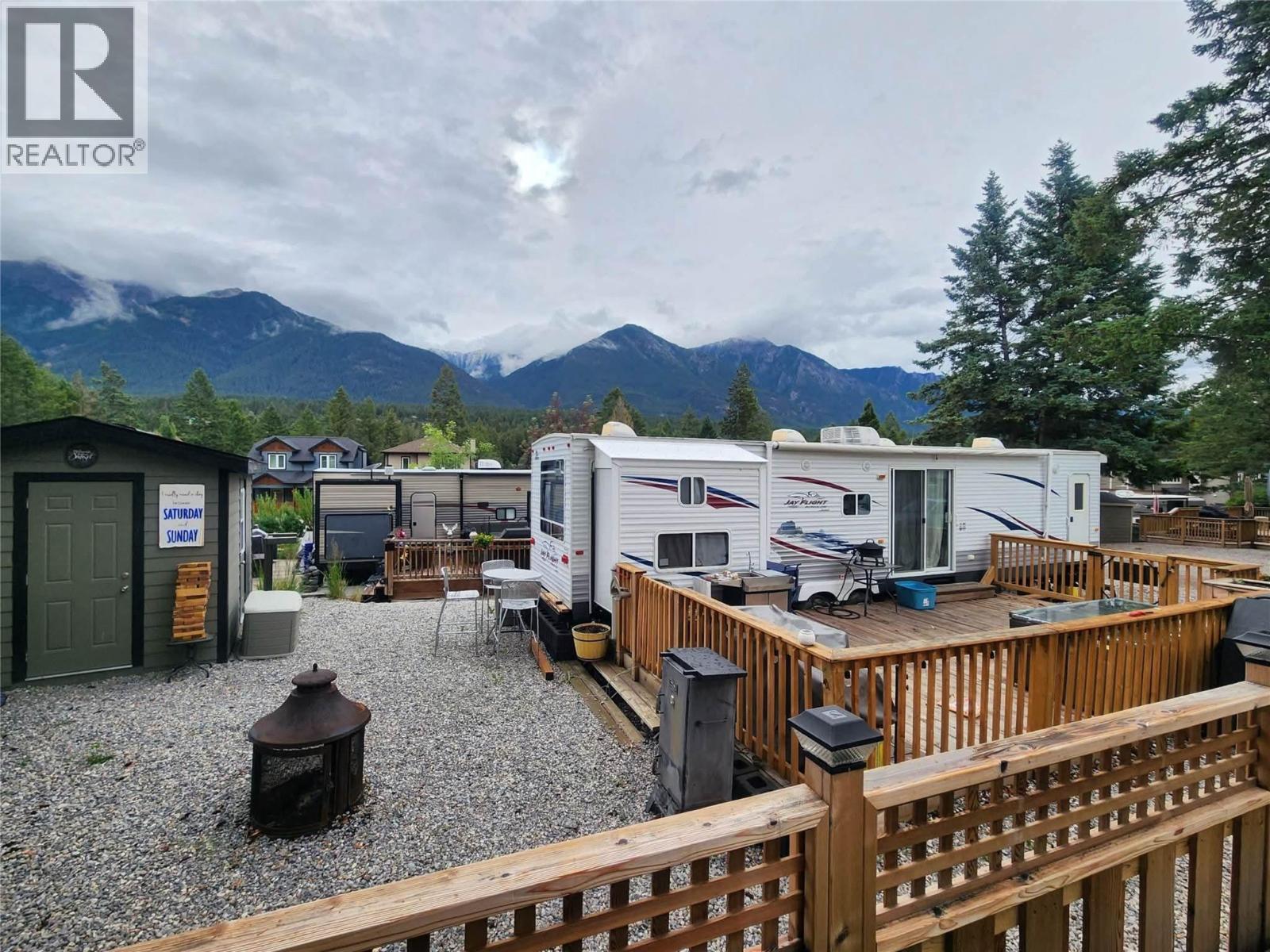 Deck Included (this RV is not included in the sale - not owned by the sellers)