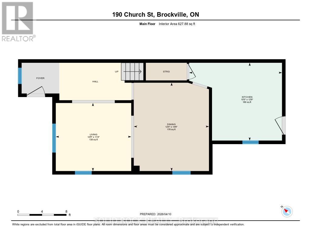 Main level floor plan