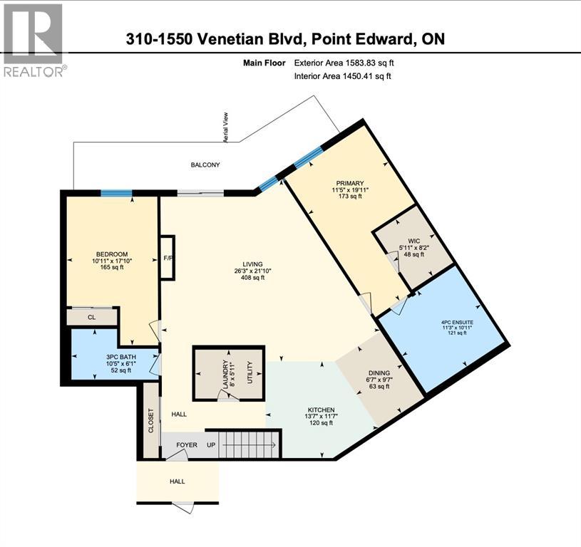 1550 VENETIAN BOULEVARD Unit# 310, Point Edward, Ontario, N7T0A4 — Photo 41