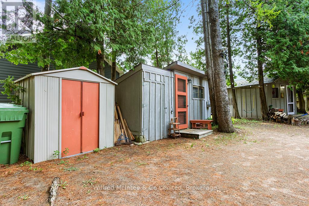 Lots of outdoor storage space