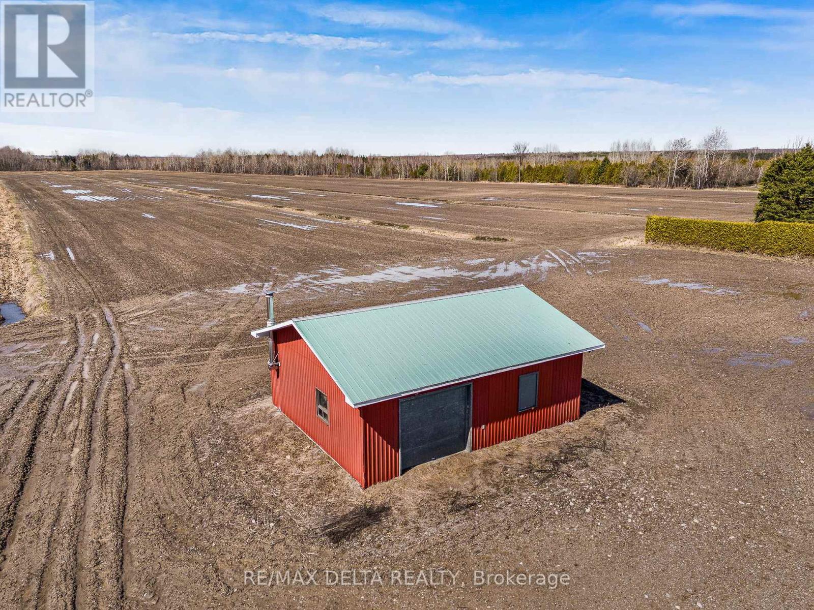 30' by 25' insulated garage on concrete slab.