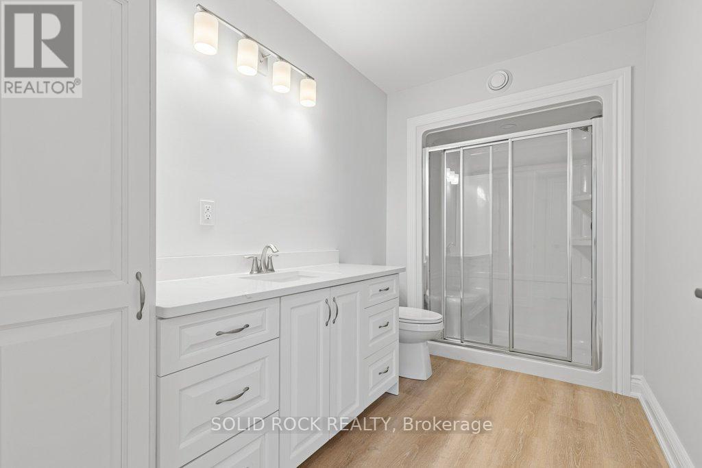 3-piece bathroom-lower level also with quartz ct