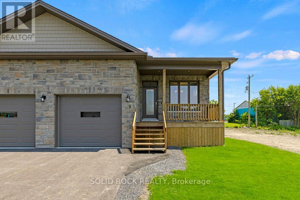 Front veranda is great for watching the sunset!