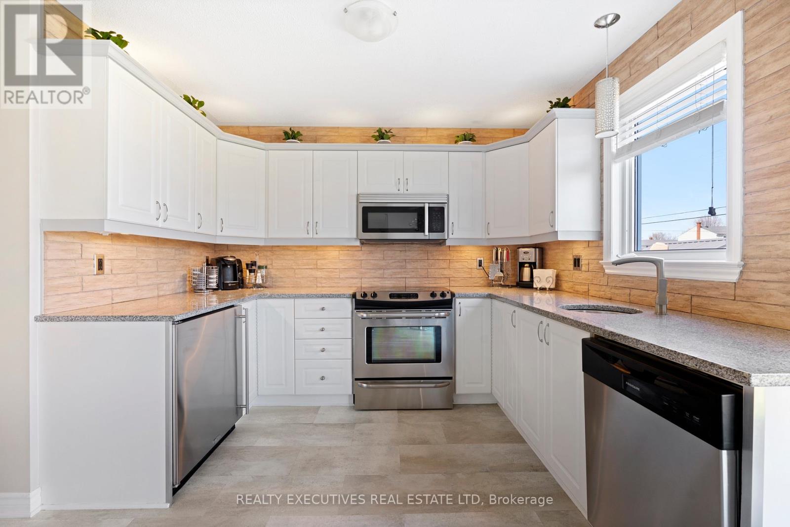 Kitchen with Under-counter Fridge