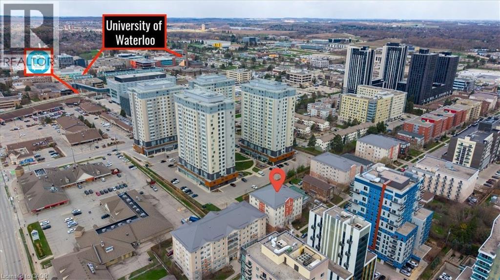 Aerial overview showcasing the property's proximity to urban amenities and educational institutions