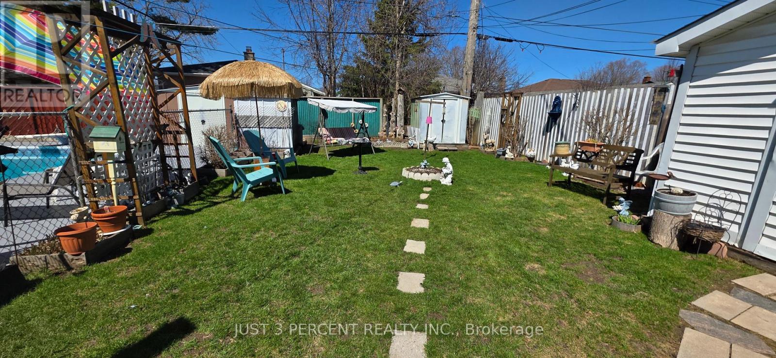 Fenced Play area