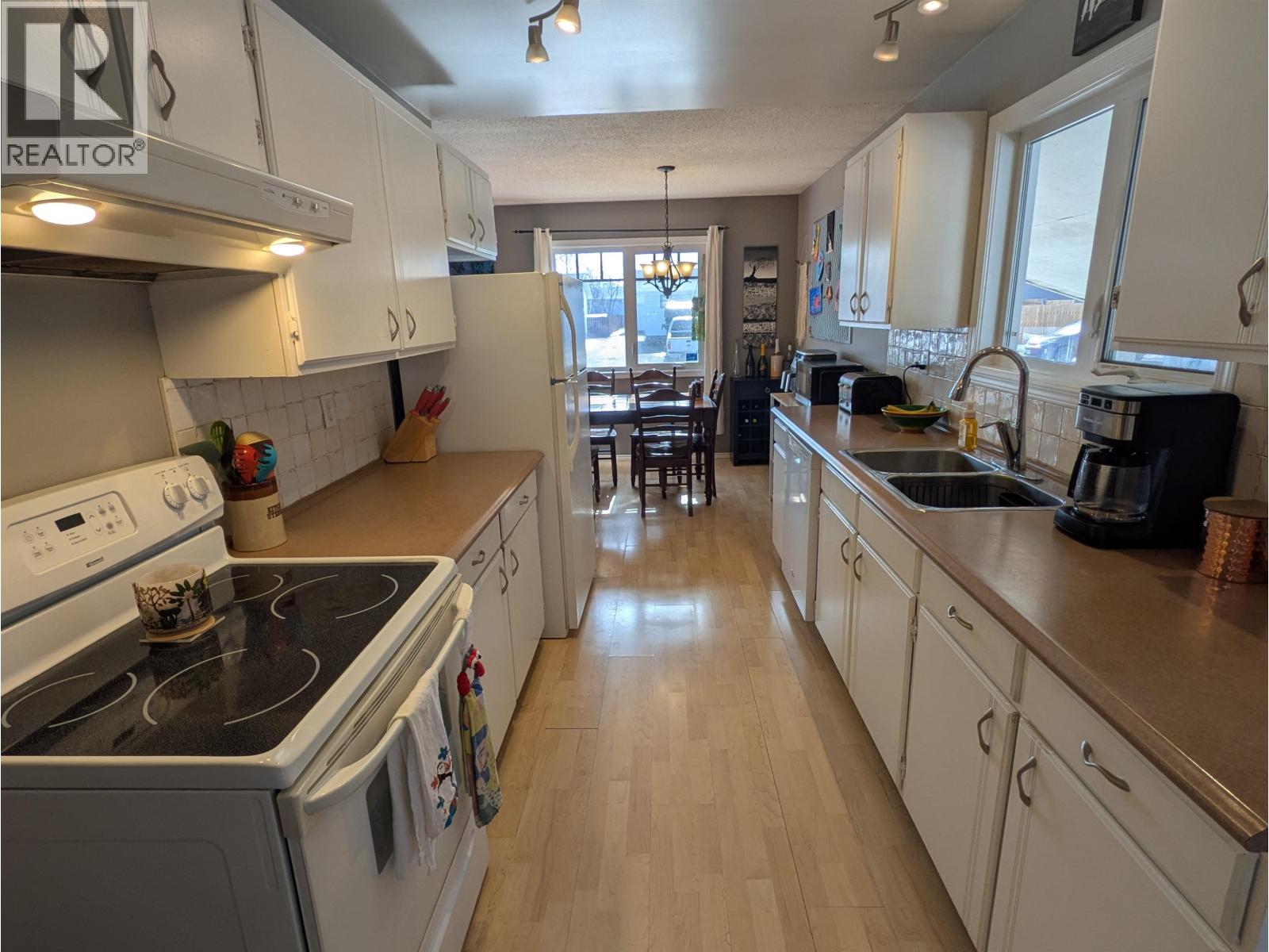 Backyard of 3930 ENEMARK CRESCENT · Prince George, BC