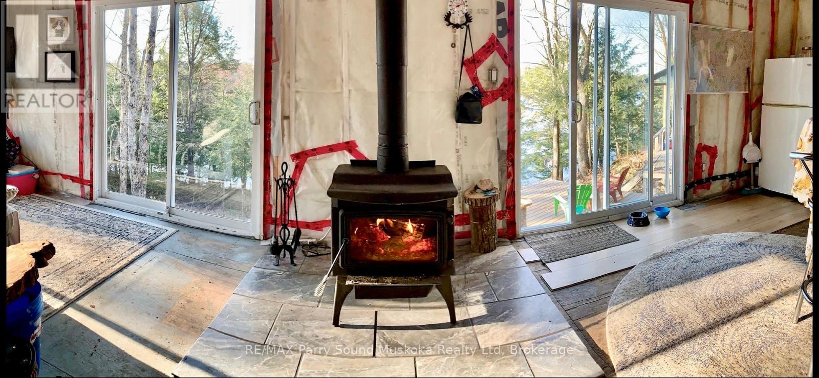 Curl up by the airtight woodstove
