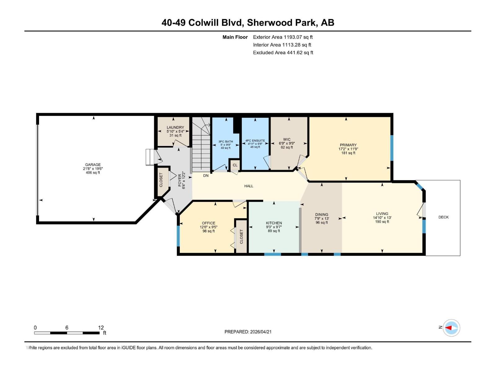 #40 49 COLWILL BV, Sherwood Park