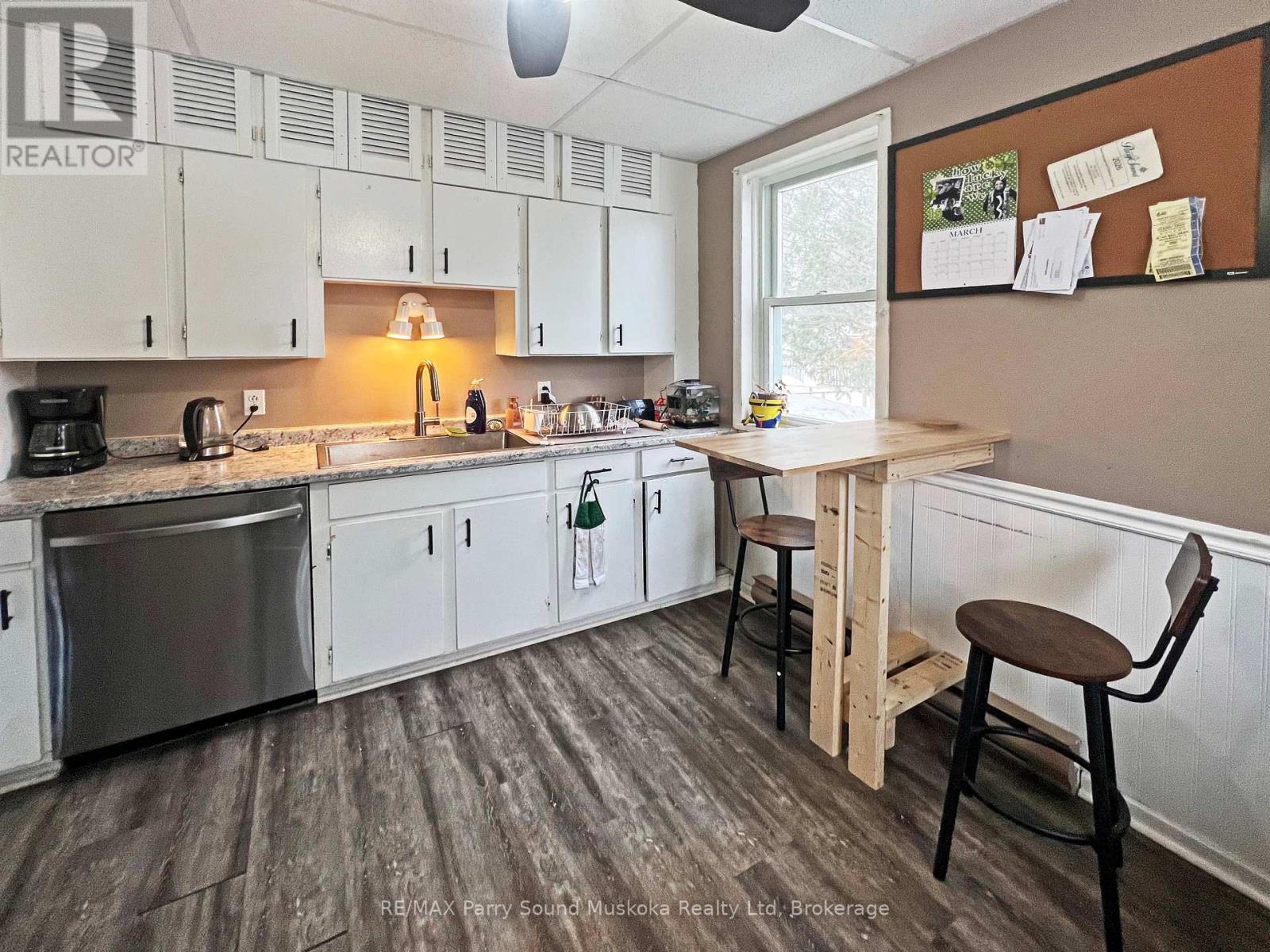 Generous cabinetry/storage