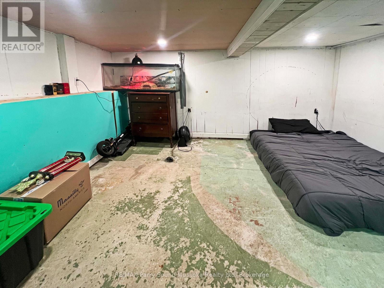 Bonus room in basement