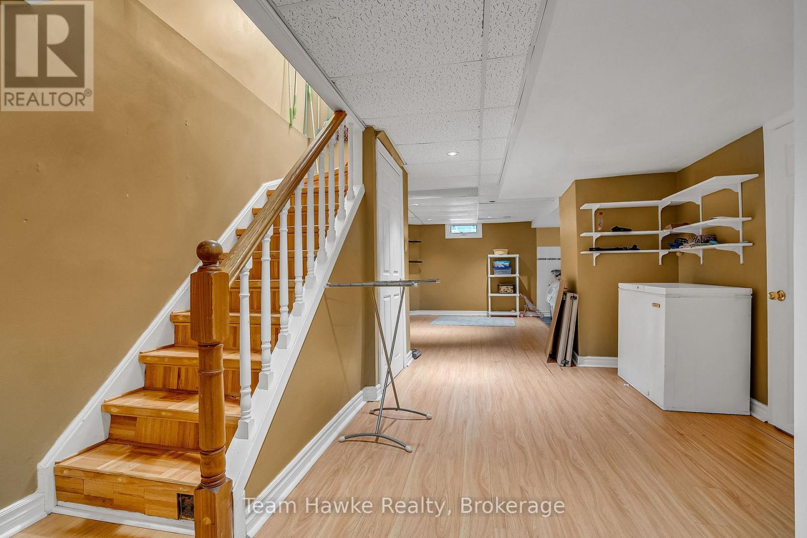 Finished basement