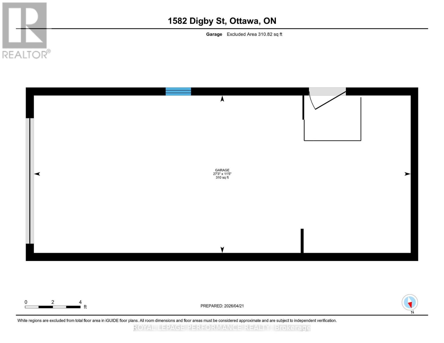 Garage floor plan
