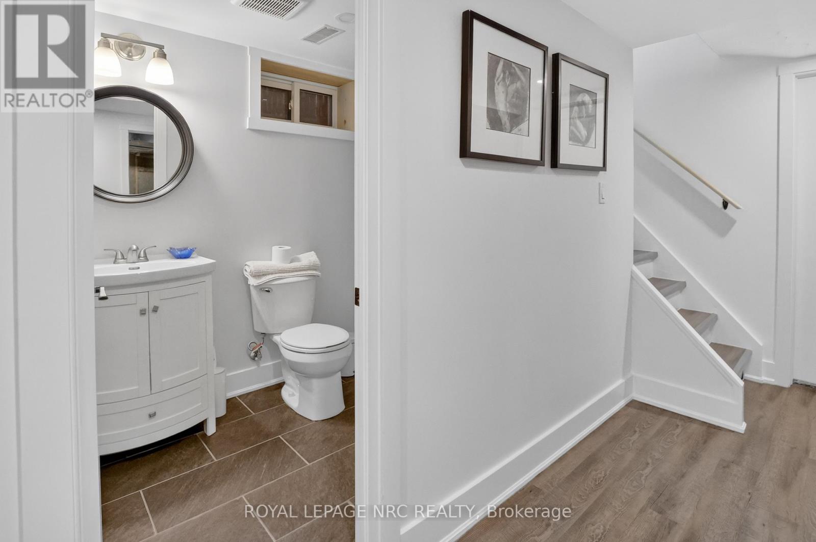 BASEMENT BATHROOM IS A 3 PIECE