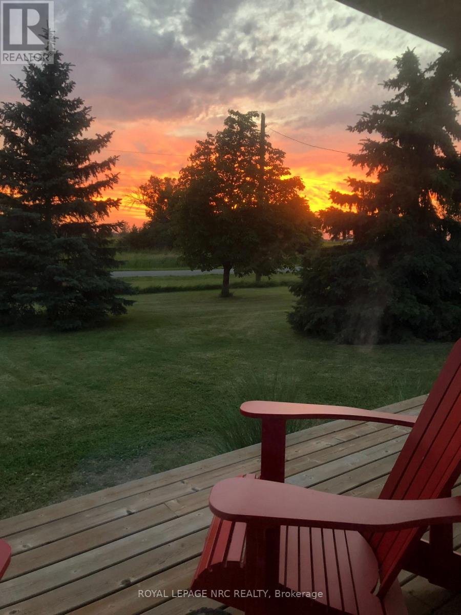 SUNSET VIEW FROM THE PORCH