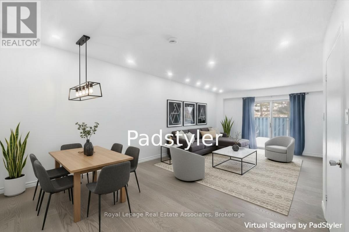 Open Concept  Dining and Living Space