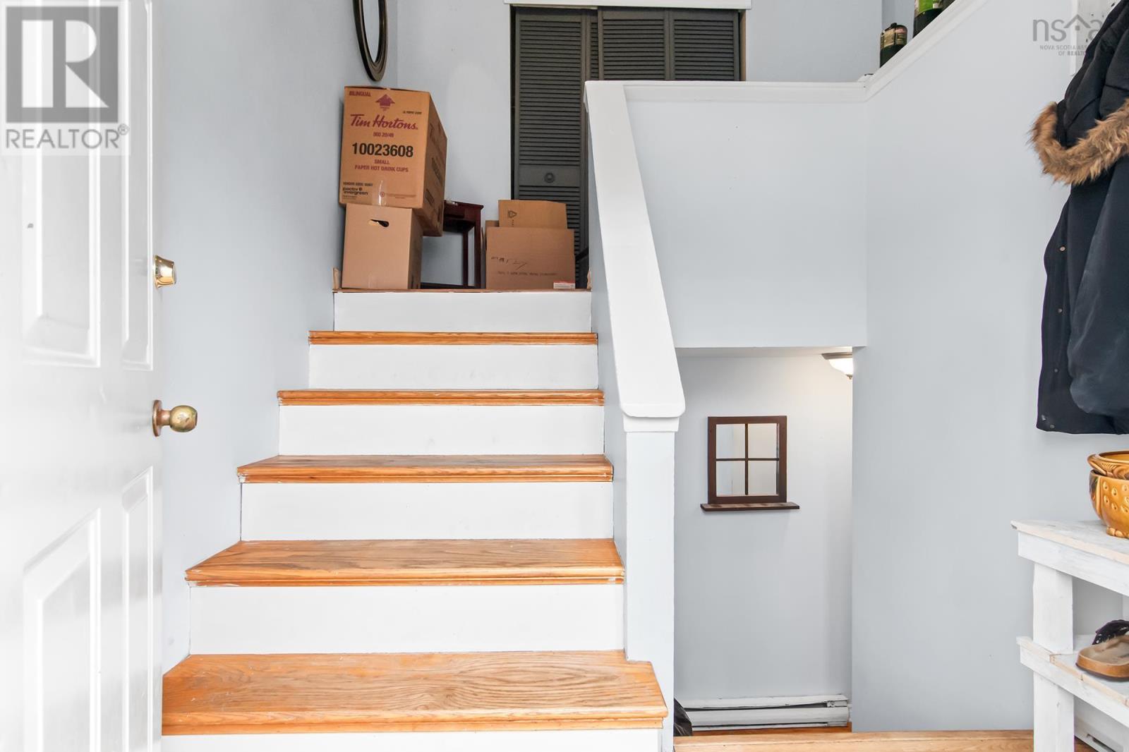 Inside Entrance stairs